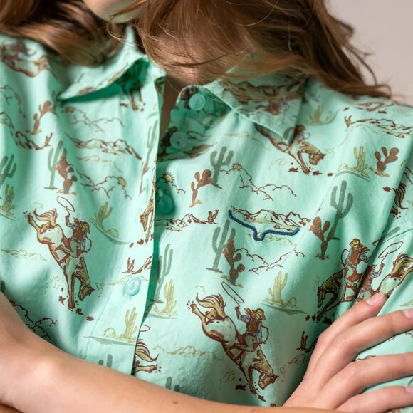 Women's Kimes Ranch Ranchero Button Down Shirt - Picture 3 of 4